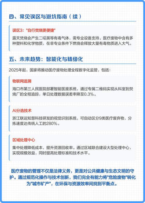 医疗废物管理全流程指南